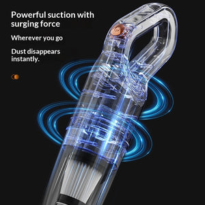 Home Small Powerful Suction Handheld Vacuum And Mop All-in-one Machine For Dust Mite Removal