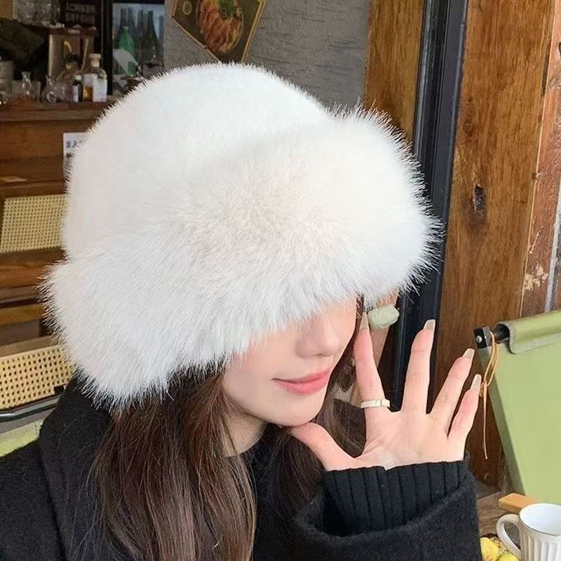 New Plush Mongolian Hat For Autumn And Winter Cold-proof And Warm